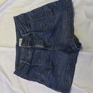 Maurices Dark Blue Jean Shorts